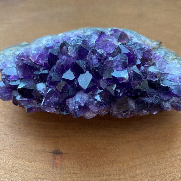 Genuine Amethyst Crystal Druzy Cluster - Picture 6 of 10